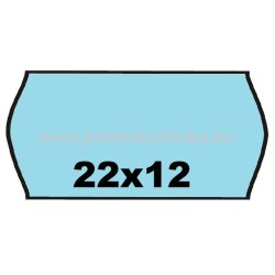 22x12mm KÉK színű árazószalag