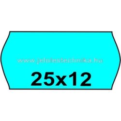25x12mm KÉK színű árazószalag