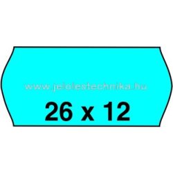 26x12mm KÉK színű árazószalag