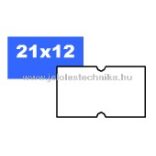 21x12mm MOTEX FEHÉR árazószalag