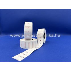 21x12mm MOTEX PIROS csikos árazószalag