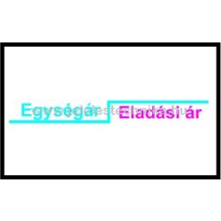 26x16mm Egységár/Eladási ár feliratos árazószalag