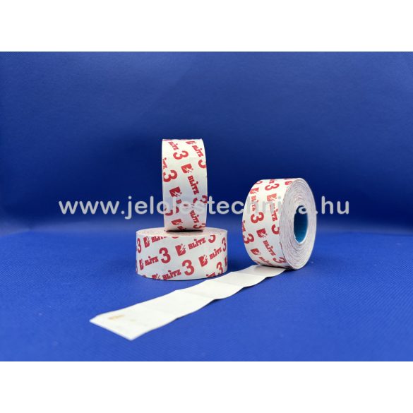 29x28mm FEHÉR Blitz (olasz) árazószalag