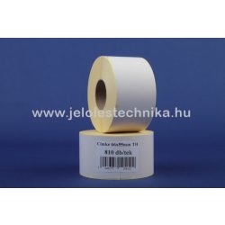66x55mm thermo öntapadós MÉRLEGCÍMKE, 810db/tekercs