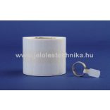 10x49mm PP ékszercímke,1000db/tekercs