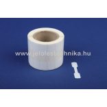 10x49mm PP ékszercímke,1000db/tekercs