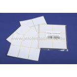 Íves 35x50mm öntapadós címke 60db/csom