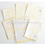 Íves 38x56mm öntapadós címke 60db/csom