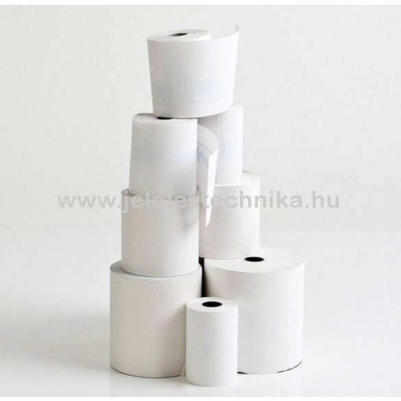 Hőpapír 57/30/12mm BPA mentes (8fm/tekercs); 100tekercs/doboz
