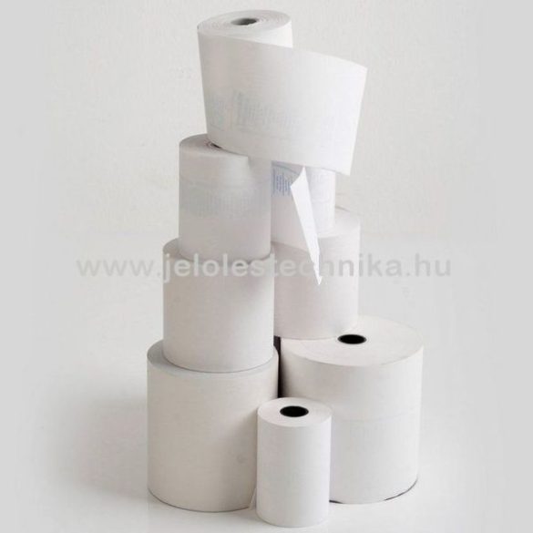 Hőpapír 57/40/12mm BPA mentes (17fm/tekercs); 100tekercs/doboz
