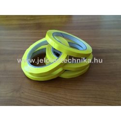 Tasakzáró szalag SÁRGA 9mmx66m