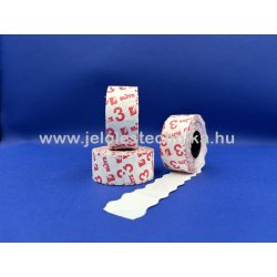 26x16mm kerekített ( ) Blitz (olasz) árazószalag