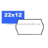 22x12mm Blitz visszaszedhető árazószalag