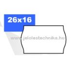 26x16mm kerekített ( ) Blitz (olasz) árazószalag