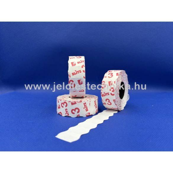 22x16mm Blitz (olasz) árazószalag