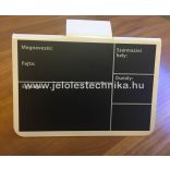 Krétafilccel írható zöldséges tábla