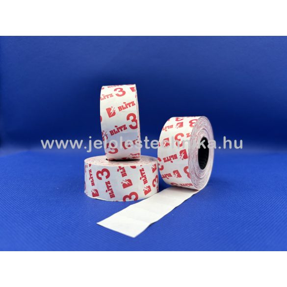 26x16mm szögletes [ ]  Blitz (olasz) árazószalag