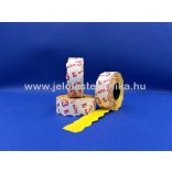 22x16mm Blitz (olasz) citrom színű árazószalag