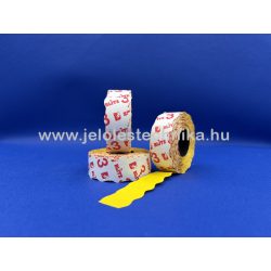 22x16mm Blitz (olasz) citrom színű árazószalag