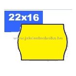 22x16mm Blitz (olasz) citrom színű árazószalag