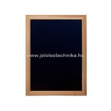 Krétatábla 30x40cm lakkozott tölgy kerettel + ajándék krétamarker