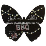  Sziluett  krétatábla - ajándék krétamarkerrel és Ragasztócsíkkal- 30x50cm