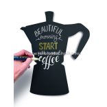  Sziluett  krétatábla - ajándék krétamarkerrel és Ragasztócsíkkal- 30x50cm