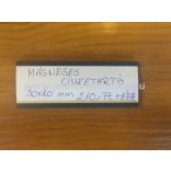 Mágneses címketartó 30x80mm