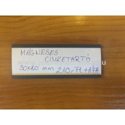 Mágneses címketartó 30x80mm